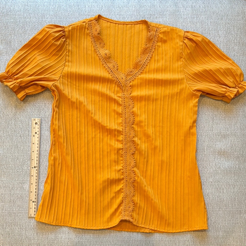 Orange Women's Top